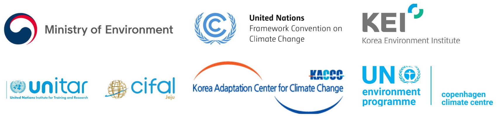 Logos of partners for 2026 CASTT Adaptation Academy for the Asia and Pacific 