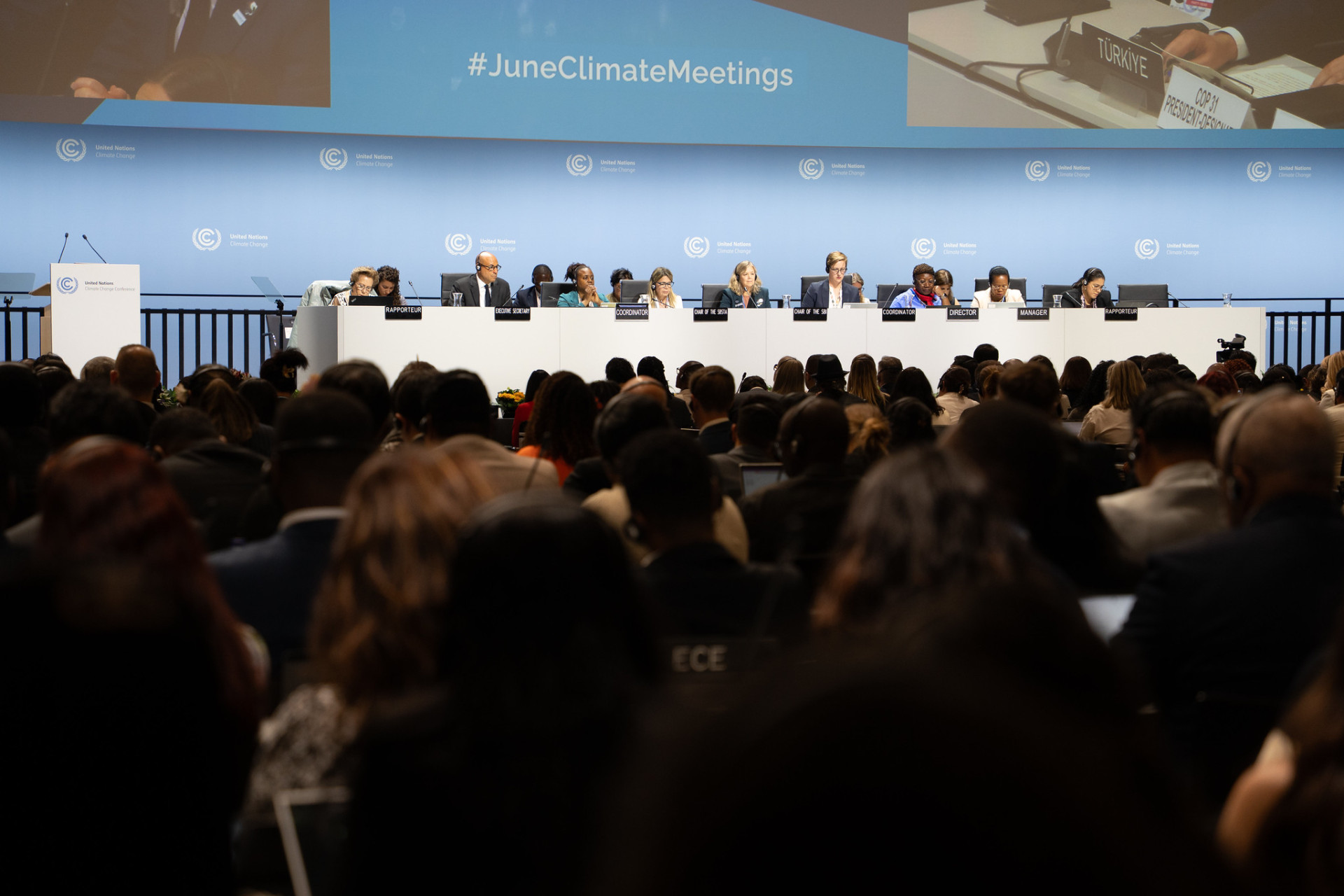 Delegates in the main plenary at SB64
