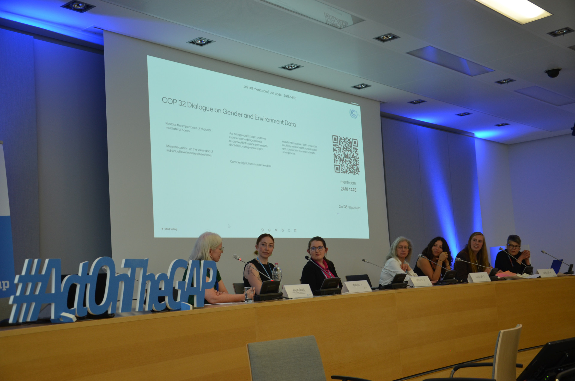 Expert dialogue on relevant issues in gender and age-disaggregated data and gender analysis SB64 4