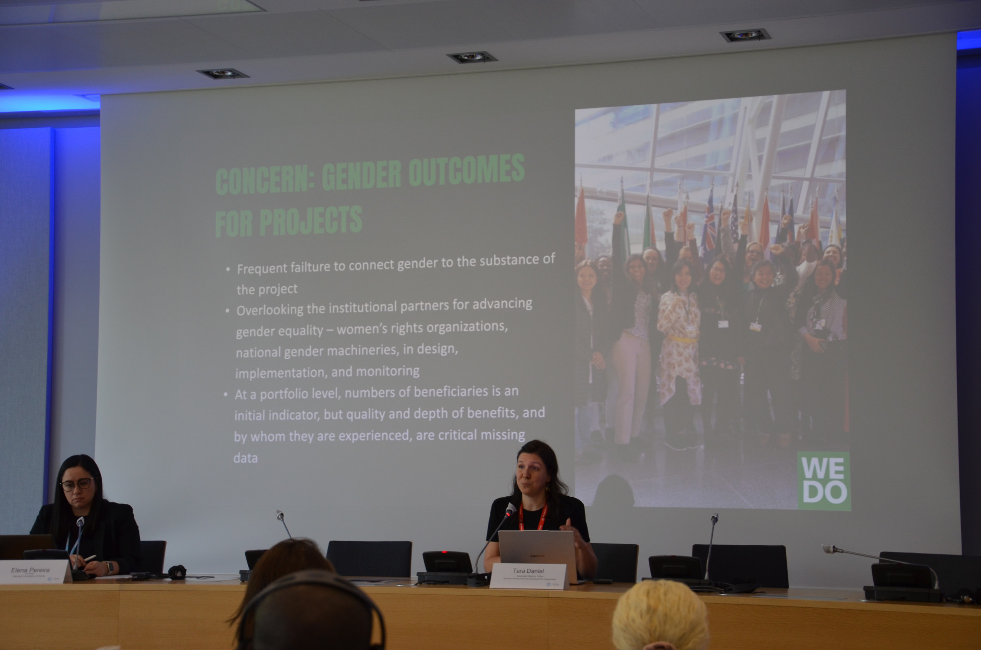 Interactive Dialogue on Progress in the Delivery of Gender-Responsive Climate Finance SB 64 4