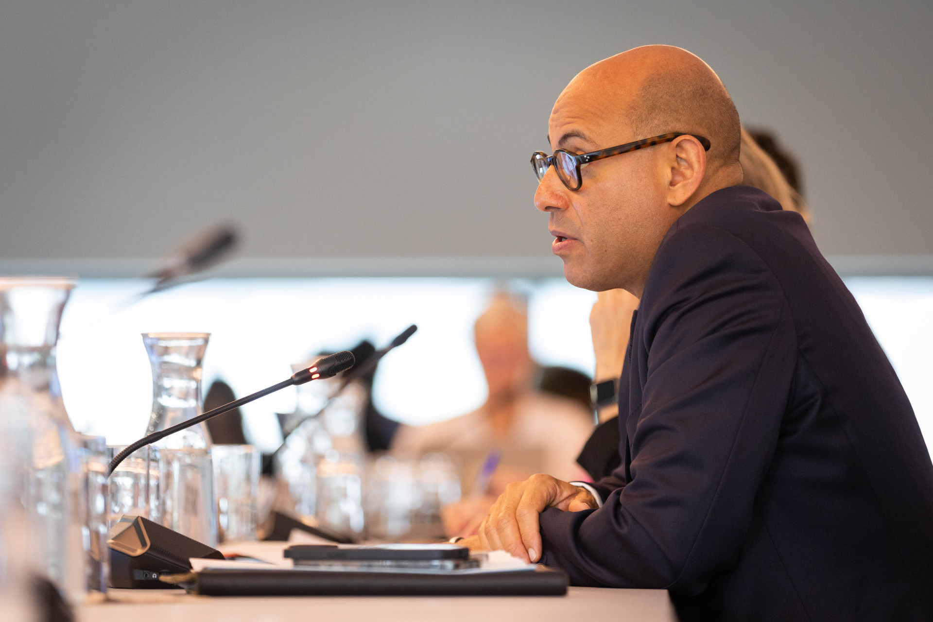 UNFCCC Executive Coordinator Simon Stiell at SB 64 