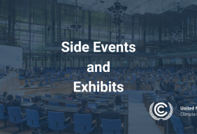 Side Events and Exhibits: header image