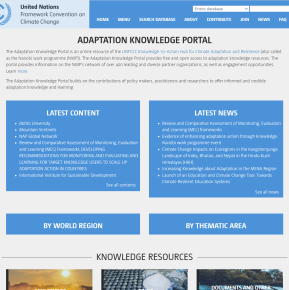 Adaptation Knowledge Portal