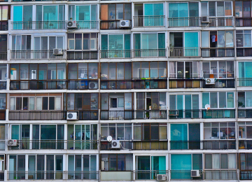 Air conditioning buildings