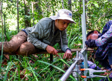 Carbon monitoring Indonesia