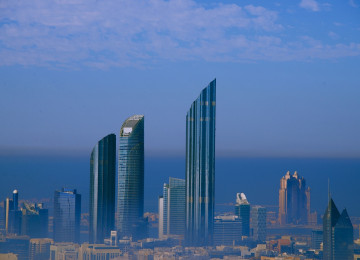 Picture showing Abu Dhabi in United Arab Emirates