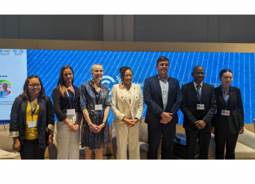 An Event 'Promoting Transformative Climate Innovations in Small Island Developing States' held at COP 28 by RCC Caribbean and RCC Asia and Pacific
