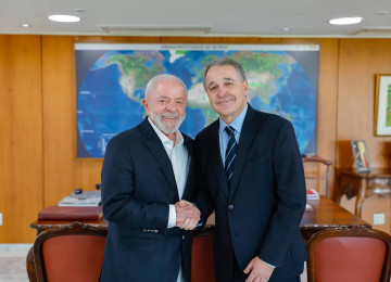 President Luiz Inácio Lula da Silva and Dan Ioschpe, High-Level Climate Champion for COP30 | Photo: Ricardo Stuckert/PR