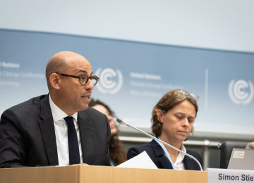 UN Climate Change Executive Secretary delivers remarks during Presidency-led-consultation on Baku-to-Belém Roadmap at June Climate Meetings