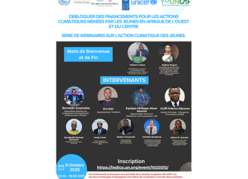 Flyer Youth Climate Webinar RCC WACA French session