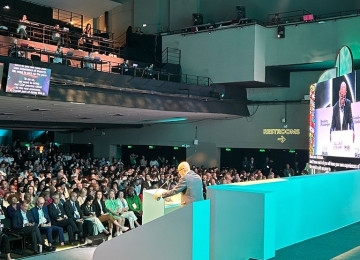 ES speaks at Bloomberg event in Rio