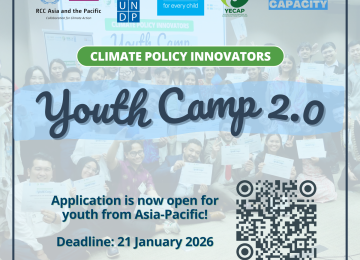 Youth Camp 2.0 Asia Pacific 2026 flyer