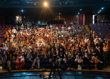 Gathering of Indigenous Leaders during special event at COP30.