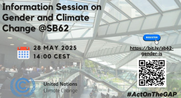 Information session gender at SB 62 - May 2025