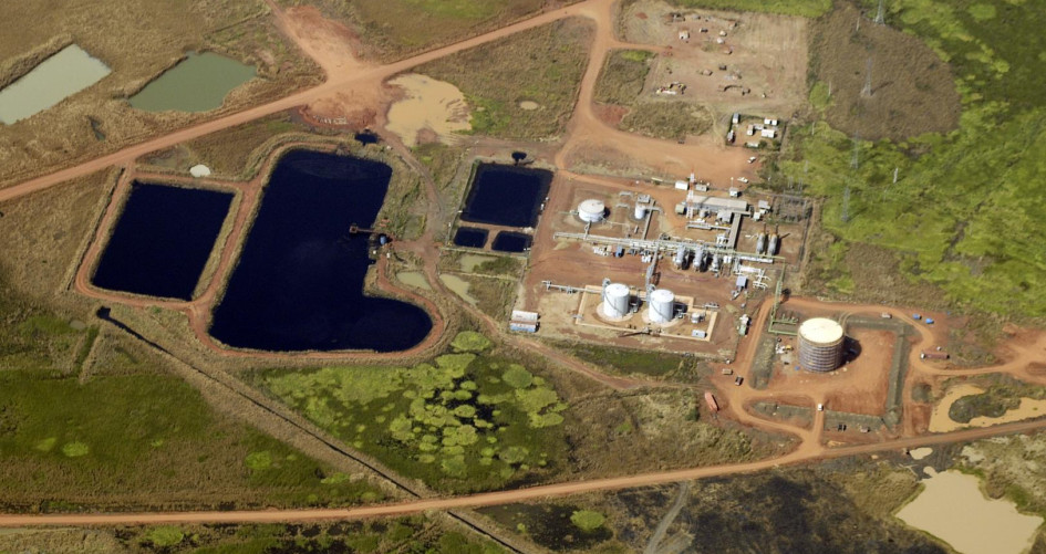 Fracking Aerial View