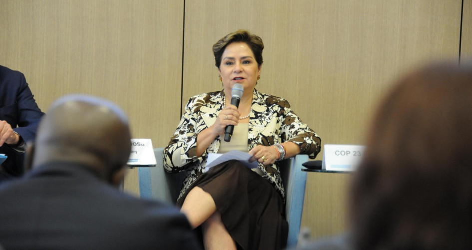 Ms. Patricia Espinosa, Executive Secretary of the UNFCCC secretariat