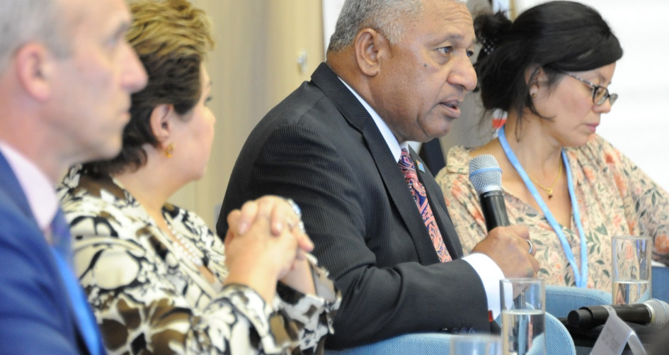 H.E. Frank Bainimarama, President of COP 23