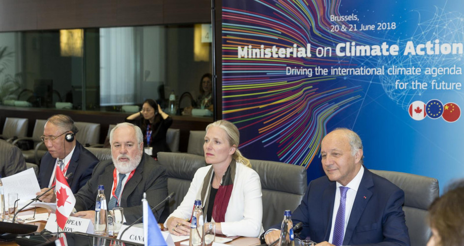 Second Ministerial on Climate Action in Brussels, June 2018