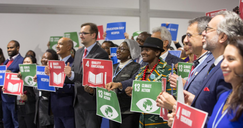 Climate education event at COP24