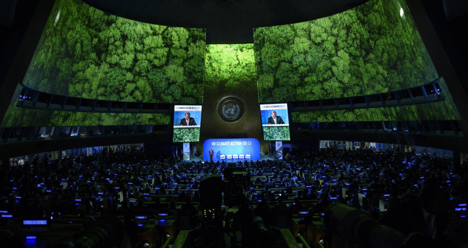 Opening of UN Climate Action Summit 2019 