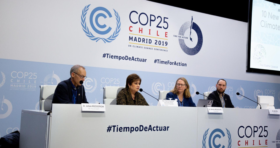 Patricia Espinosa at Insights report launch Press Conference COP25