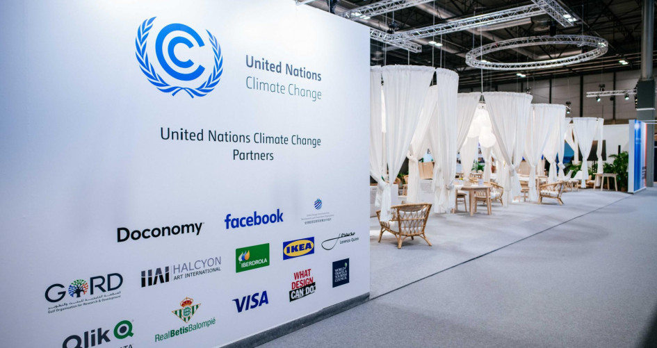 UN Climate Change Partners Wall