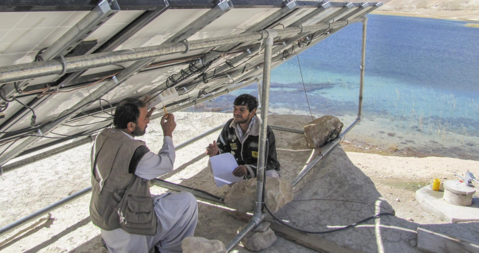 Afghanistan solar energy