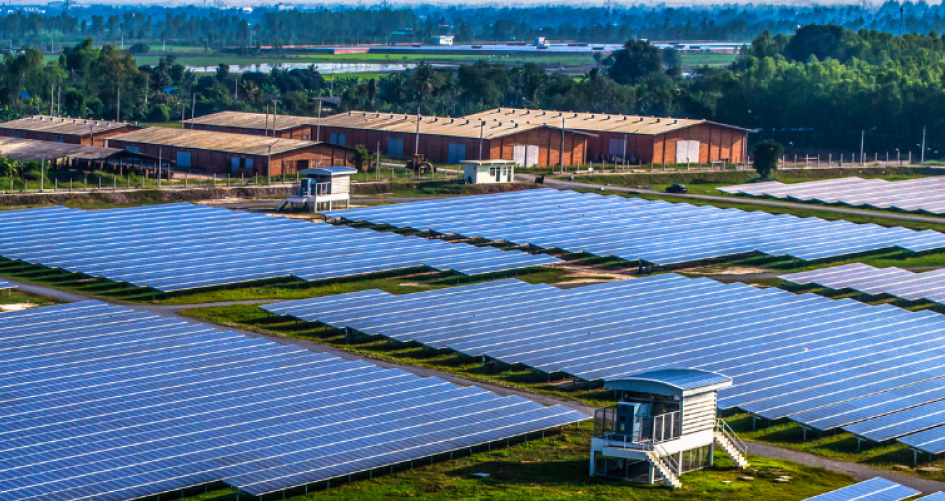 Solar panels in Thailand