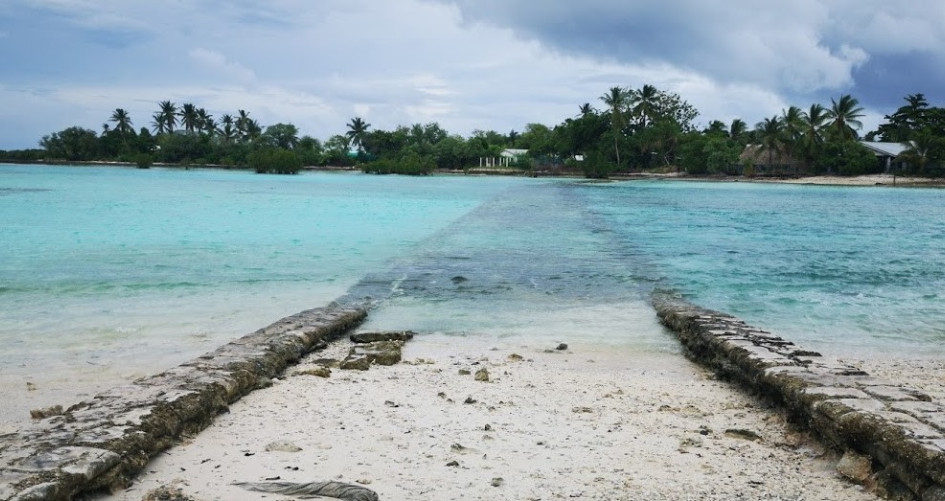 Kiribati coast