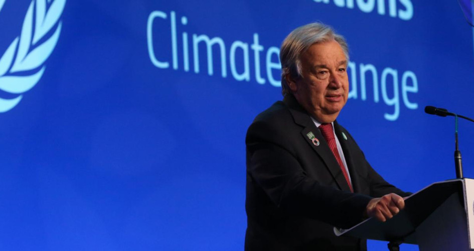 Guterres  closing COP26
