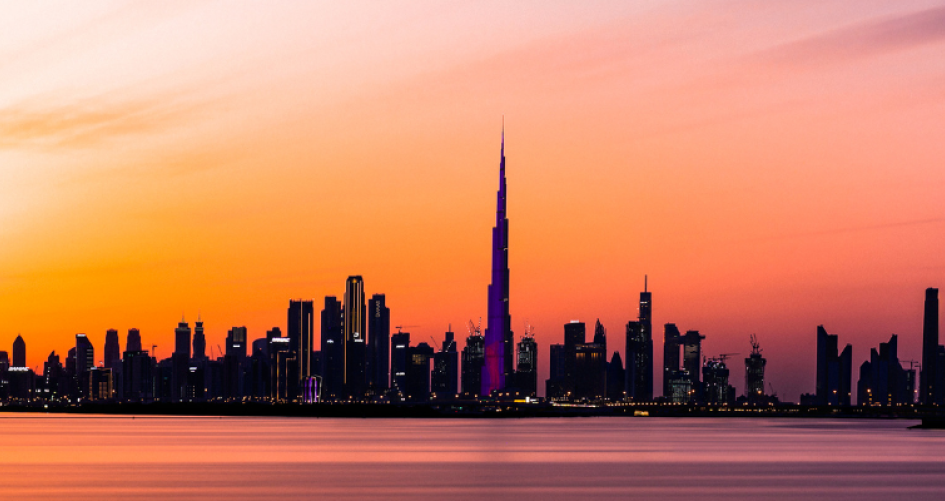 Dubai silhouette