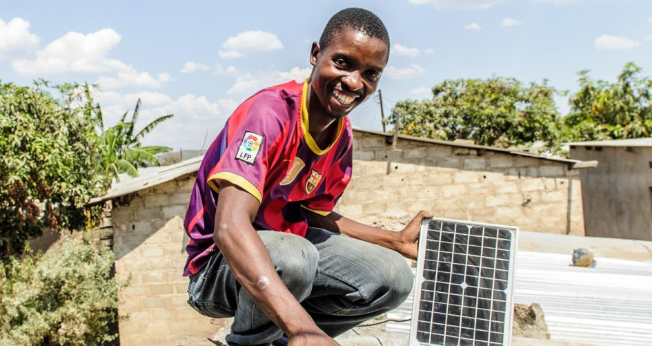Household solar panel Africa