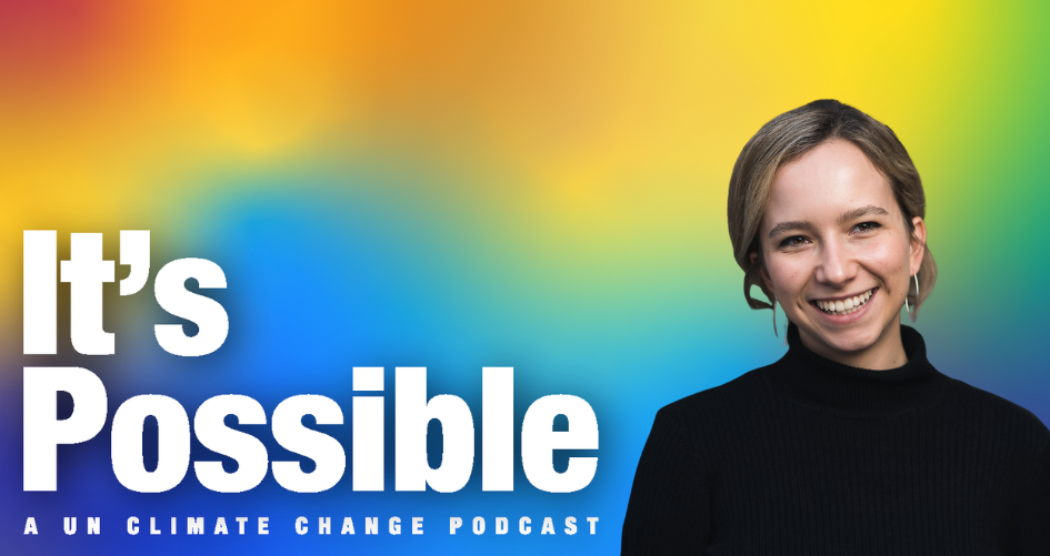 A colourful banner image to promote the it's Possible Podcast.