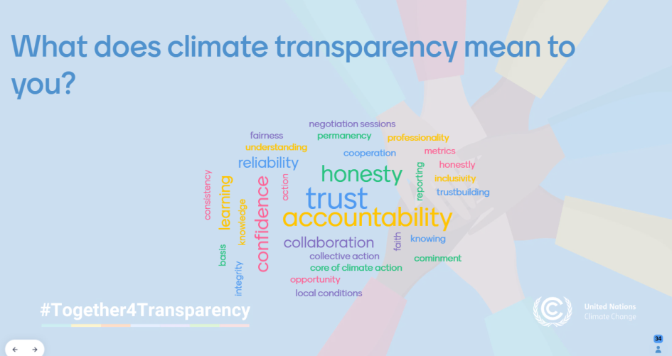 In a “Training on Transparency” event, non-Party stakeholders shared their ideas on transparency during the Bonn UN Climate Change Conference.