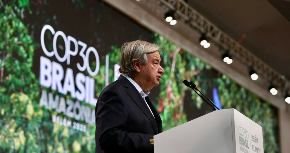 UN Secretary-General addresses world leaders in Brazil