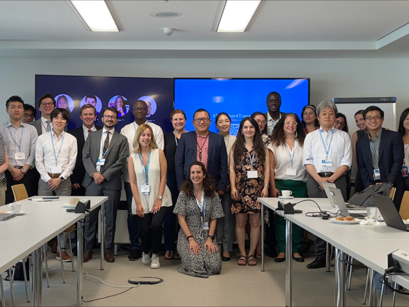 Group photo of the ETF Group of Friends 