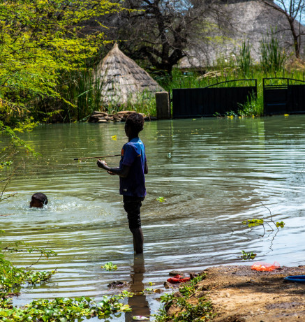 Rising levels of Lake Baringo 4