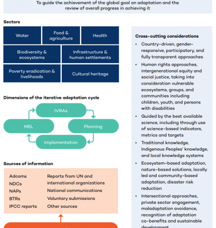 The UAE Framework for Global Climate Resilience