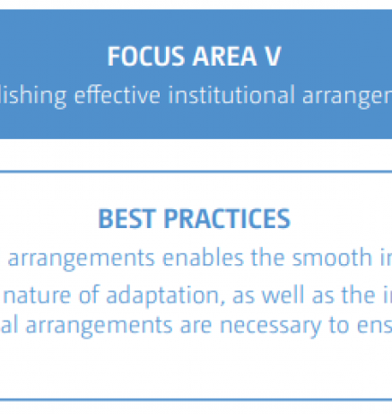 Focus Area V Best Practices