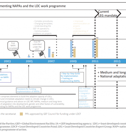Roadmap for implementing NAPAs