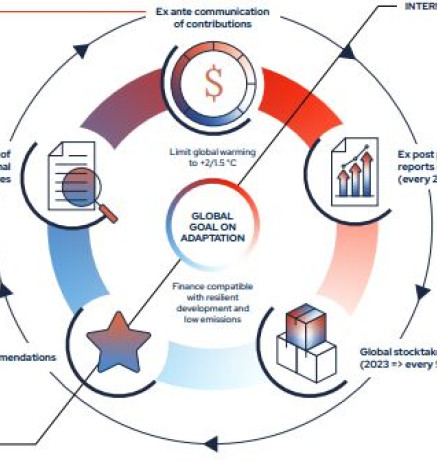 Mapping of the linkages between NAPs, NDCs, adaptation communications and BTRs