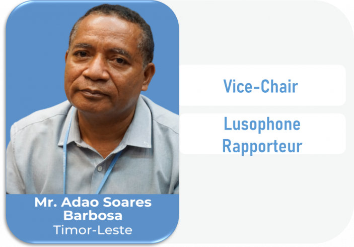 LEG Member - Mr Adao Soares Barbosa