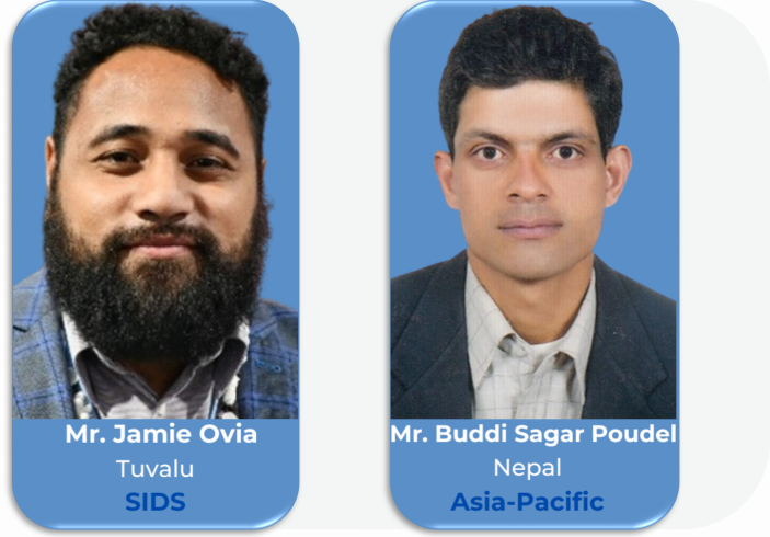 LEG Members - Mr Jamie Ovia & Mr Buddi Sagar Poudel