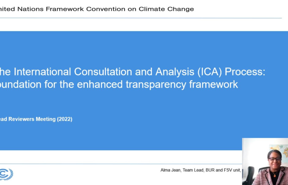 The International Consultation and Analysis (ICA) Process: foundation for the enhanced transparency framework