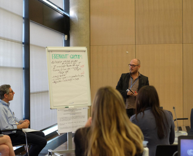 Breakout Group 1: Patrick Rondeau (ITUC)