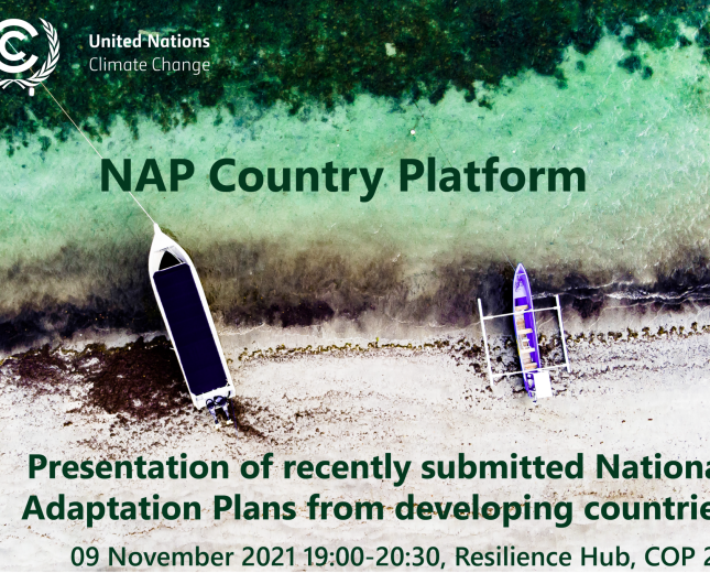 NAP country Platform at COP 26