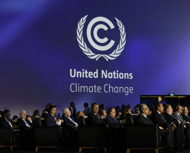 COP 27 Summit plenary view