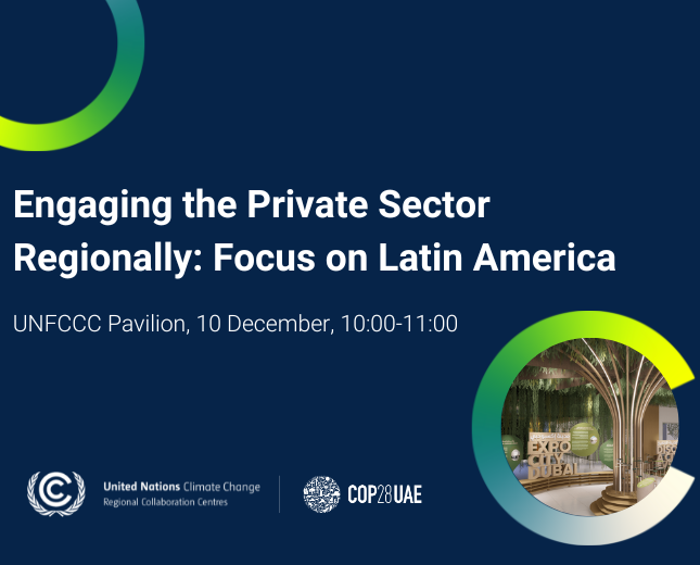 RCC LATAM event on the engagement of the Private Sector in Climate Action in the region - Agricultural sector