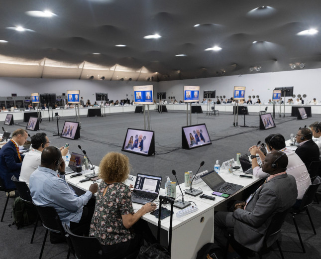 Third High-level ministerial dialogue on climate finance under the CMA - Mandated event 15 Nov. 2025 10:00h - 14:00 Photo: Ministers