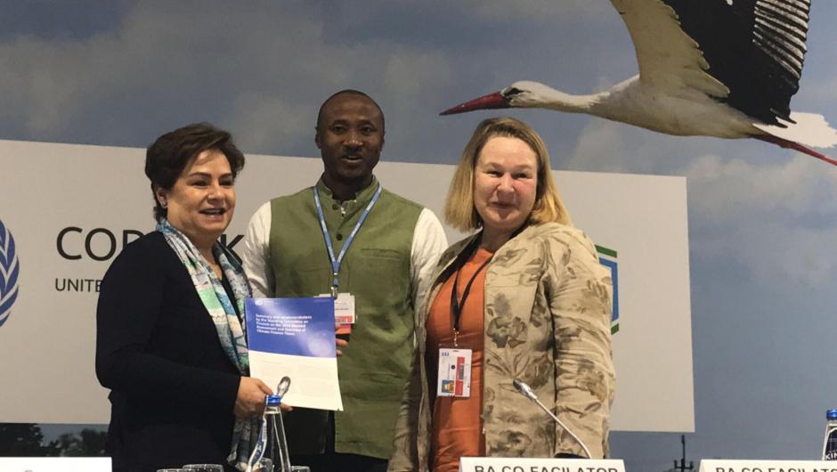 Patricia Espinosa at Standing Committee on Finance side event COP24
